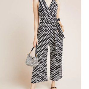 Anthropologie Masha Abstract Knit Jumpsuit